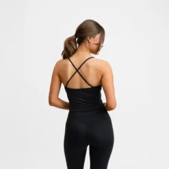 Butter Soft Singlet Black