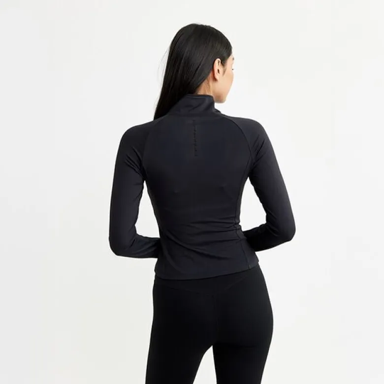 Butter Soft Zip Cardigan, Black