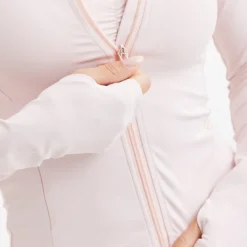 Butter Soft Zip Cardigan Pink Blush