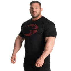 Cadet Tee, Black/Red