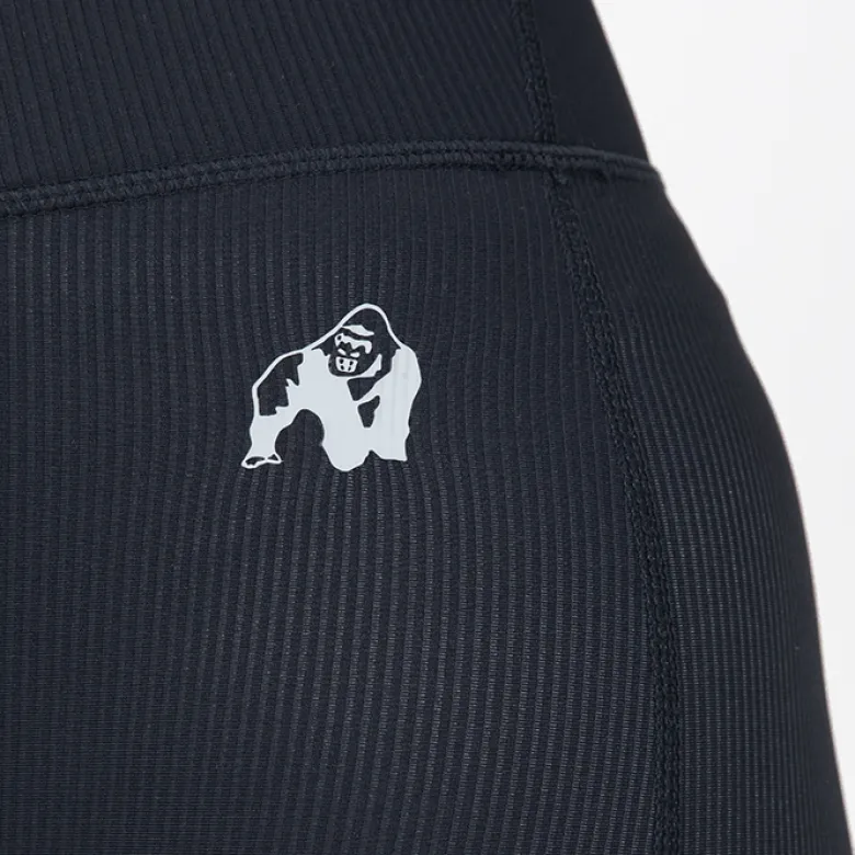 Carmen Flared Leggings, Black