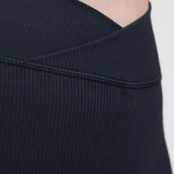 Carmen Flared Leggings, Black