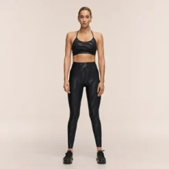 Casall Heat Printed High Waist Tights Black Geo
