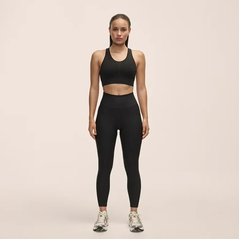 Casall Pure Pocket High Waist Tights, Black