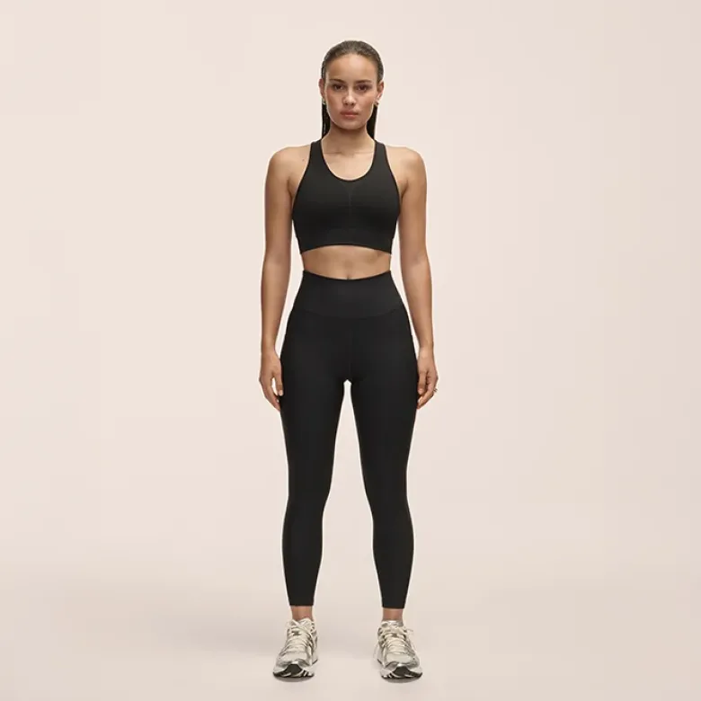 Casall Pure Pocket High Waist Tights, Black