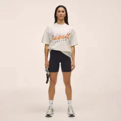 Casall Regular Waist Bikers Black