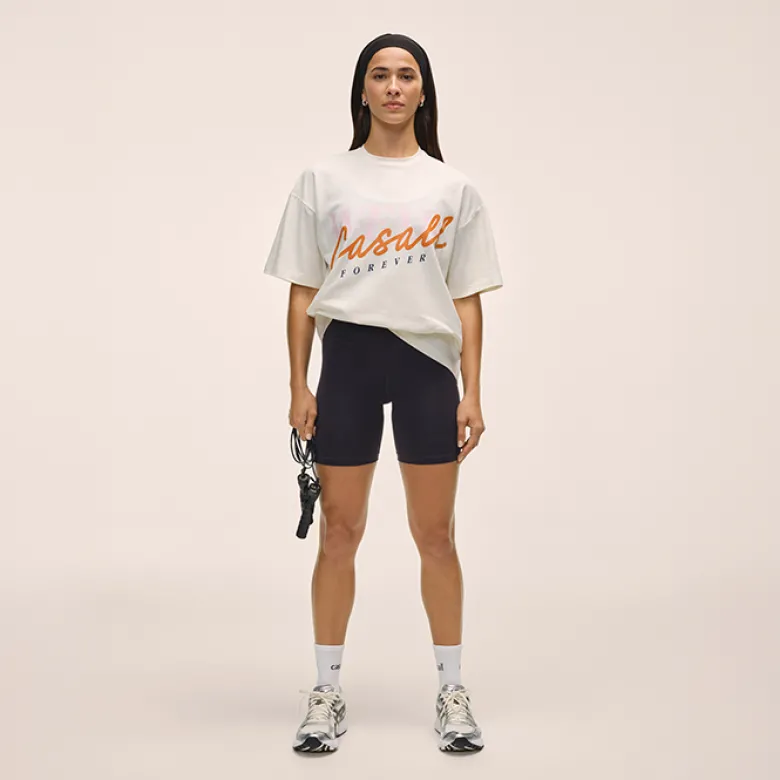 Casall Regular Waist Bikers Black