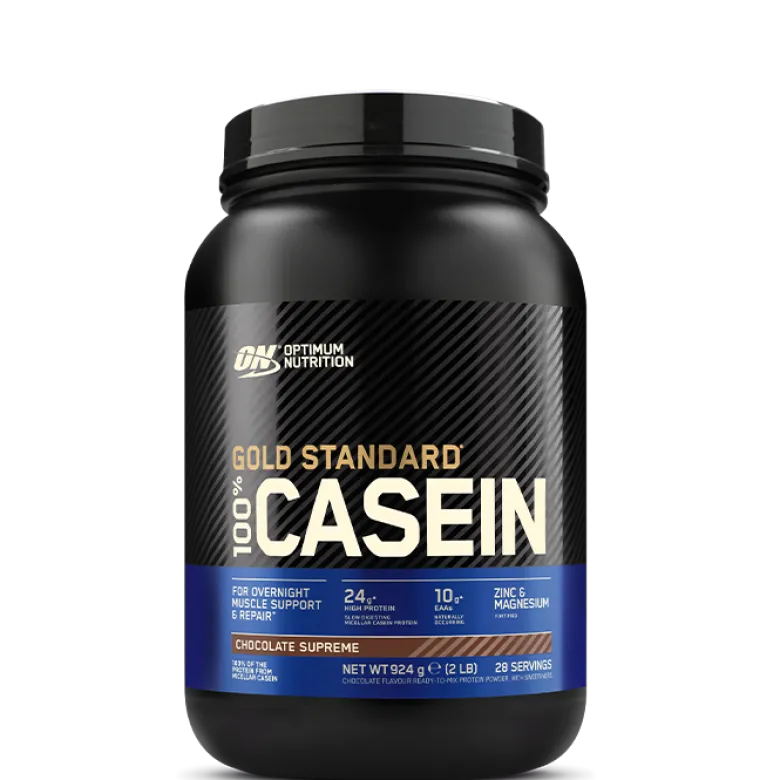 100% Casein Gold Std, 908 g, Chocolate Supreme