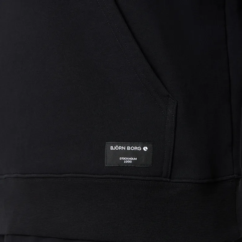 Centre Hoodie, Black Beauty