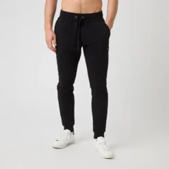 Centre Tapered Sweatpants, Black Beauty