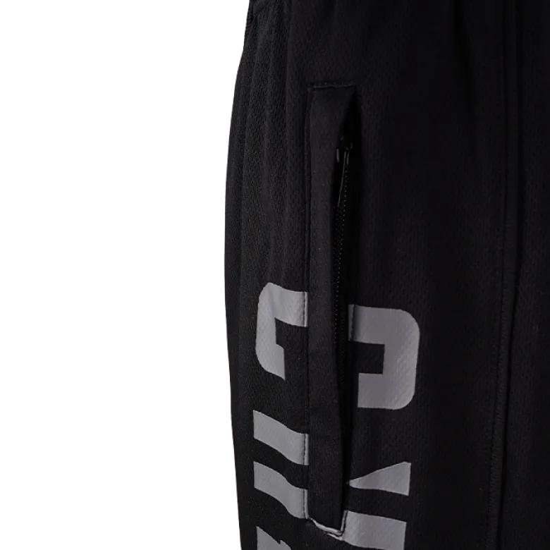 Chained Mesh Shorts Black/Grey