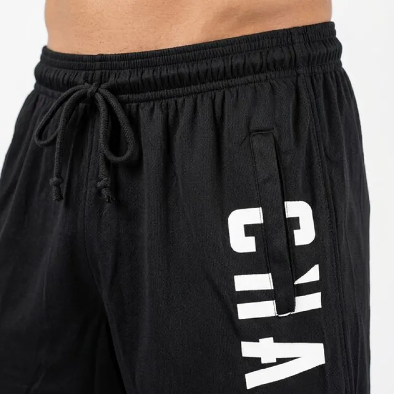Chained Mesh Shorts Black/White