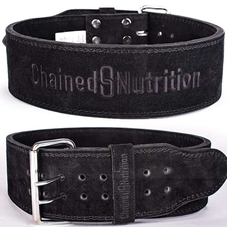Chained Nutrition Gear Lifting Belt, Black