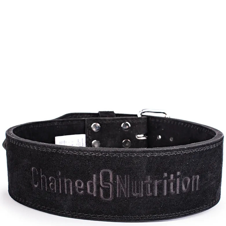 Chained Nutrition Gear Lifting Belt, Black