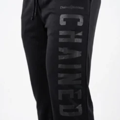 Chained Straight Mesh Pants Black/Black