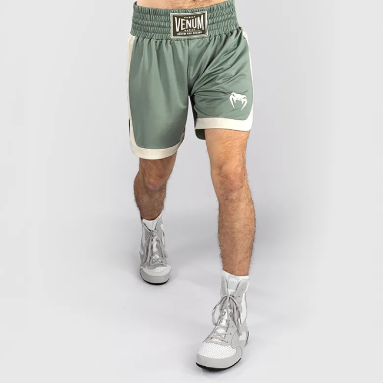 Classic Boxing Shorts Aqua Green/Ivory