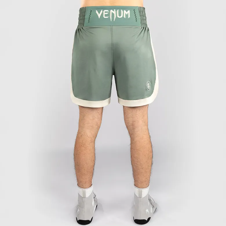 Classic Boxing Shorts Aqua Green/Ivory