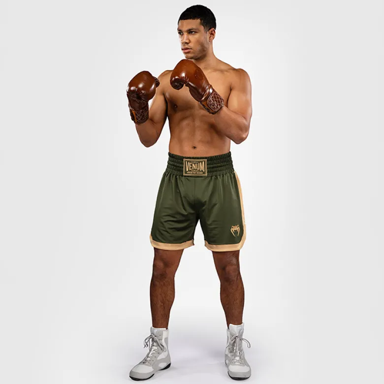 Classic Boxing Shorts Military Green/Sand