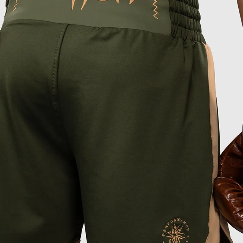 Classic Boxing Shorts Military Green/Sand
