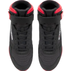 Classic High Tops, black/red