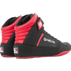 Classic High Tops, black/red