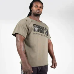 Classic Workout Top, Army Green