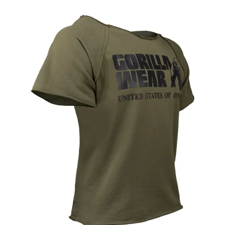 Classic Workout Top, Army Green