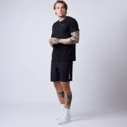 CLN Dino Stretch Shorts, Black