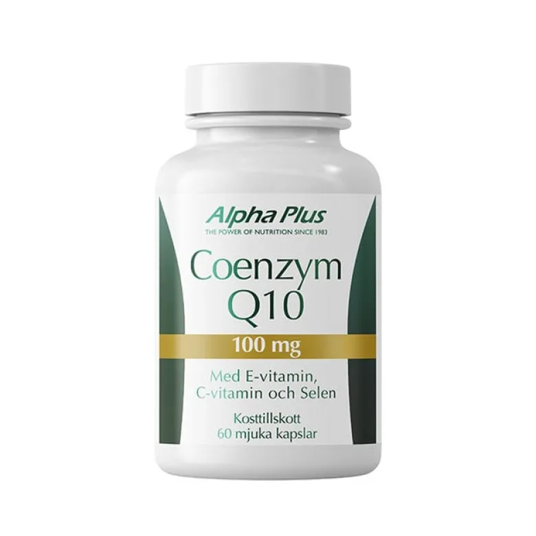 Coenzym Q10 100mg 60 mjuka kapslar