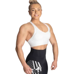 Core Sports Bra, White