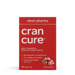 Cran Cure® Tranbär + Mjölksyrabakterier 60 tabletter