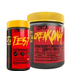 CreaKong Kreatin 300 g + Mutant Test Testosteron Tillskott 90 kapslar