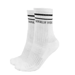 Crew Socks 2-Pack, White