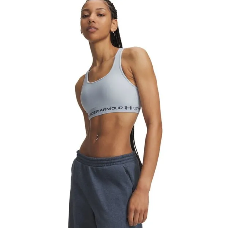 Crossback Mid Bra Blue Fog