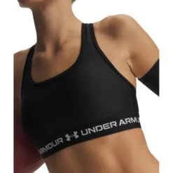 Crossback Mid Bra Ultimate Black, XL
