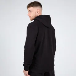 Crowley Oversized Men's Hoodie, Black