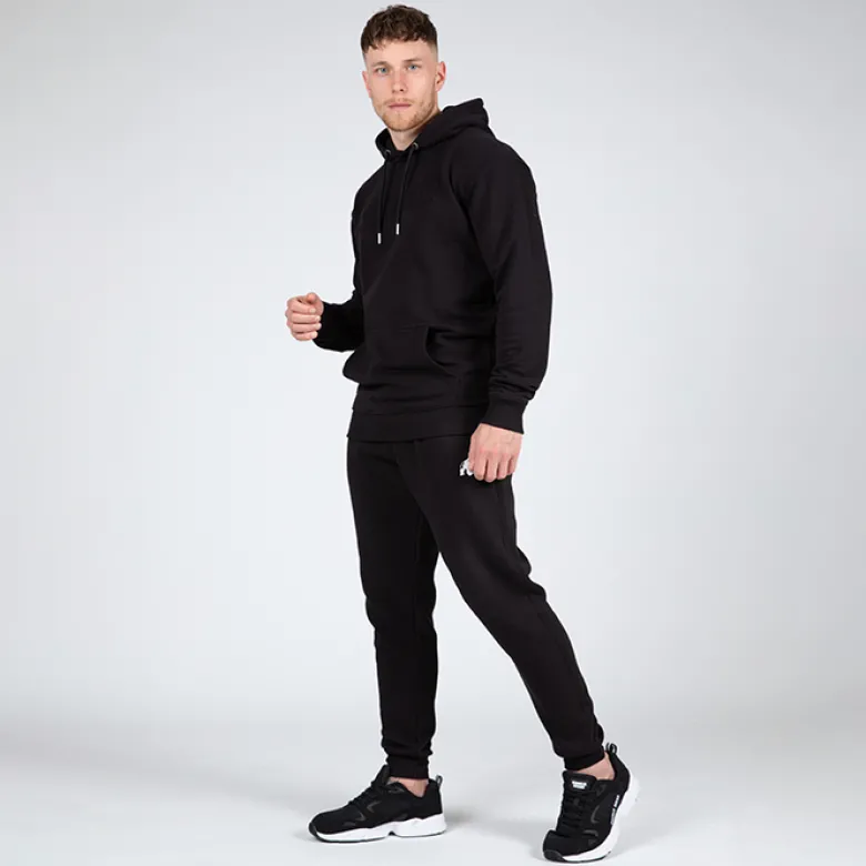 Crowley Oversized Men's Hoodie, Black