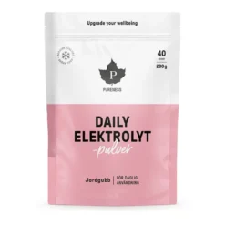 Daily Elektrolytpulver Jordgubb 200 g