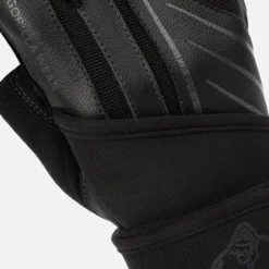 Dallas Wrist Wraps Gloves 2.0, Black/Grey