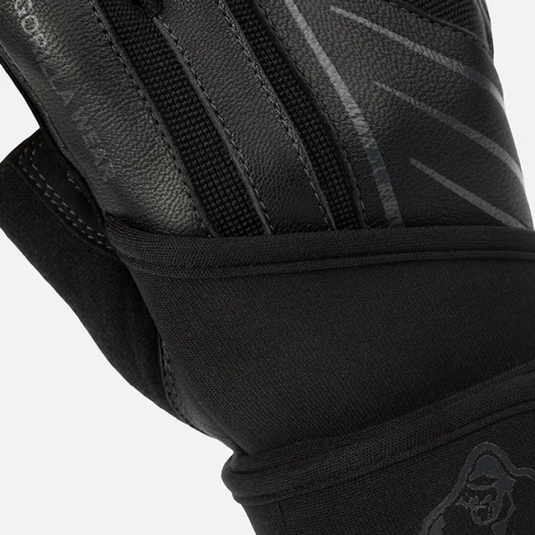 Dallas Wrist Wraps Gloves 2.0, Black/Grey