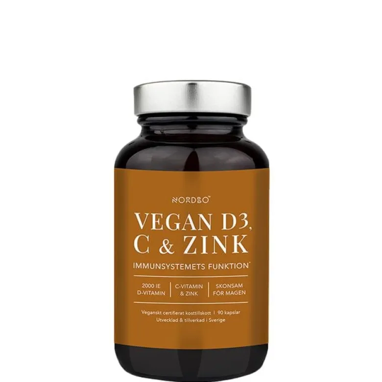 D3, C-vitamin & Zink 90 kapslar
