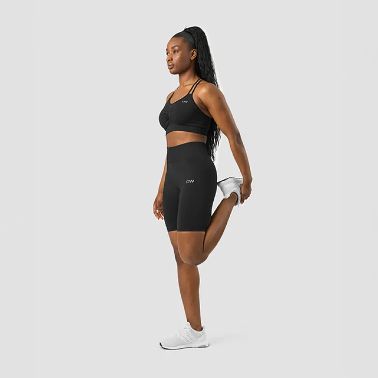 Define Seamless Biker Shorts, Black