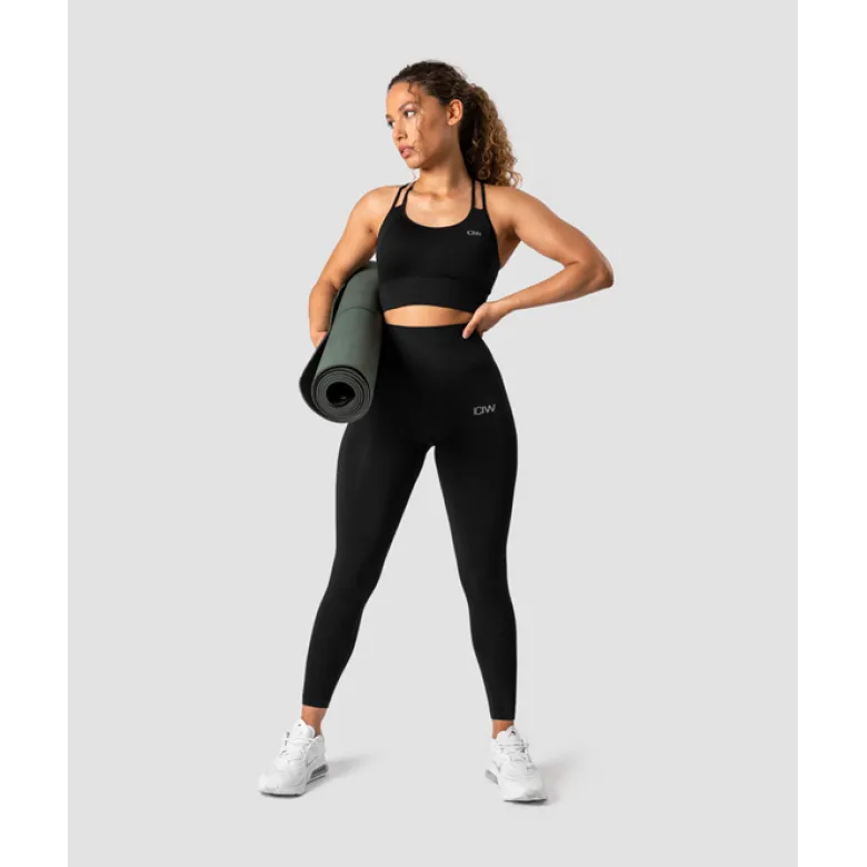 Define Seamless Pocket Tights, Black