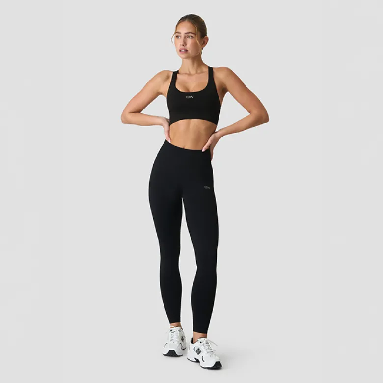 Define Seamless Racer Back Sports Bra, Black