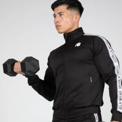 Delaware Track Jacket, Black