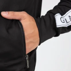 Delaware Track Jacket, Black