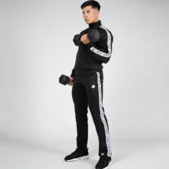 Delaware Track Jacket, Black