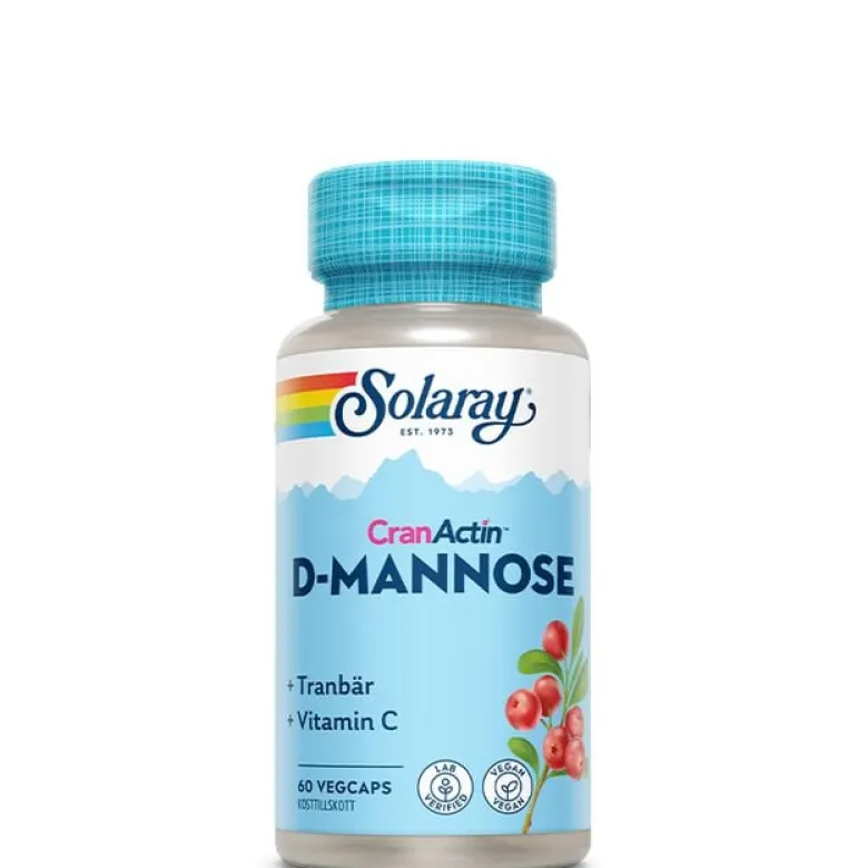 D-Mannose & CranActin 60 kapslar