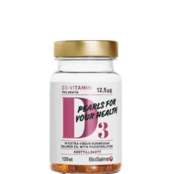 D3-vitamin 12,5µg Tiny Pearls 120 kapslar