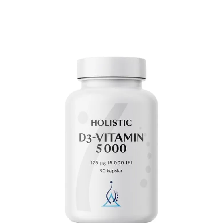 D3-vitamin 5000 IE 90 kapslar